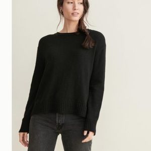 Jenni Kayne Everyday Sweater in Black Size Small